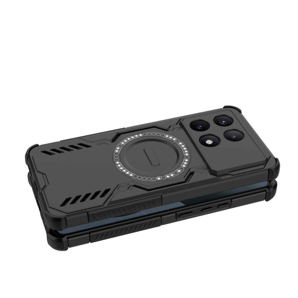 Защитный чехол Space Shell Magnetic Case для Poco X6 Pro 5G