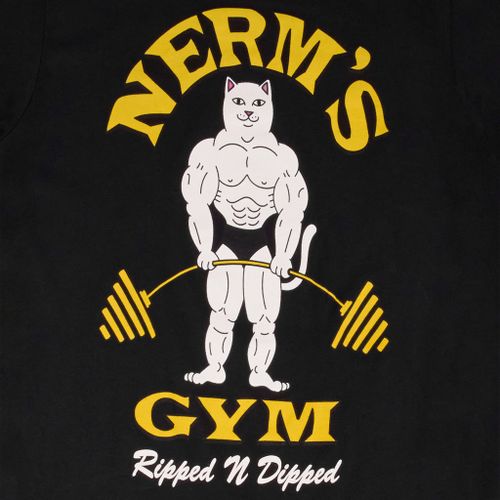 Футболка мужская Ripndip Ripped N Dipped Tee артикул:RNDWORKOUT8 - купить в магазине Дайс