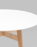 Стол обеденный Target Circle 90*90 белый
