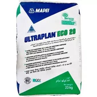 Mapei Ultraplan Eco 20 Самовыравнивающаяся шпатлевка для пола 23кг