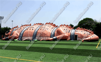 Надувная конструкция - комната страха "Дракон"