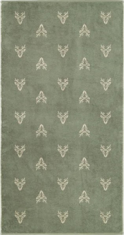 Полотенце 70х140 Cawo 6229 зеленое