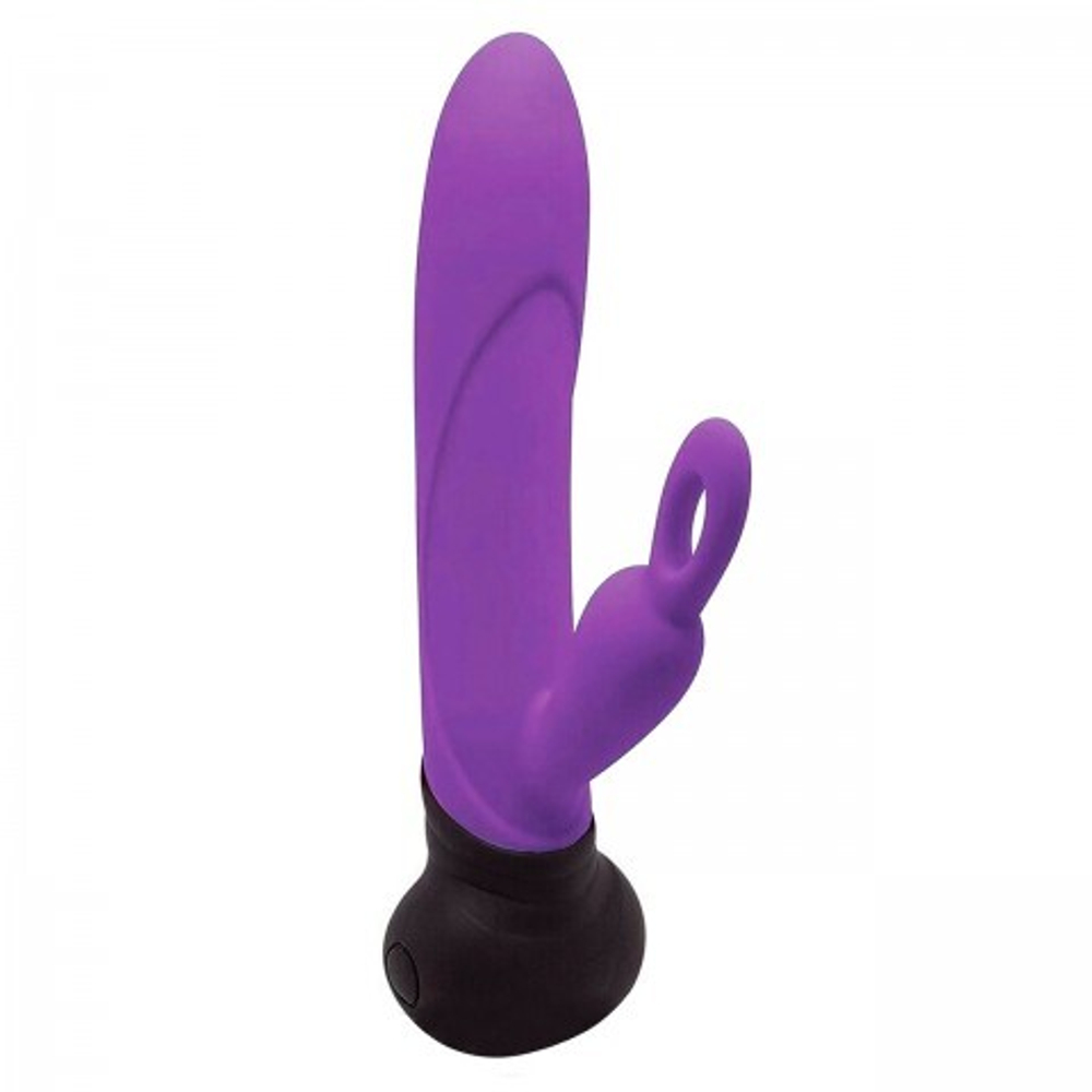 Мини вибратор-кролик Bonnie & Clyde лиловый от Adrien Lastic