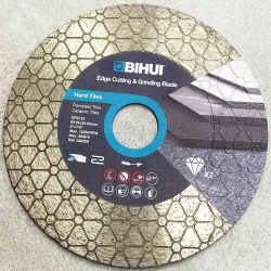 Алмазный диск для заусовки плитки под 45, BIHUI, 125мм