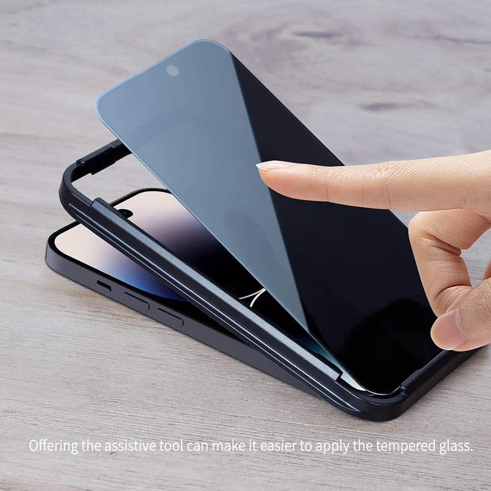 Стекло "Антишпион" от Nillkin для смартфона iPhone 14 Pro Max, серия Guardian Privacy Tempered Glass Screen Proetector