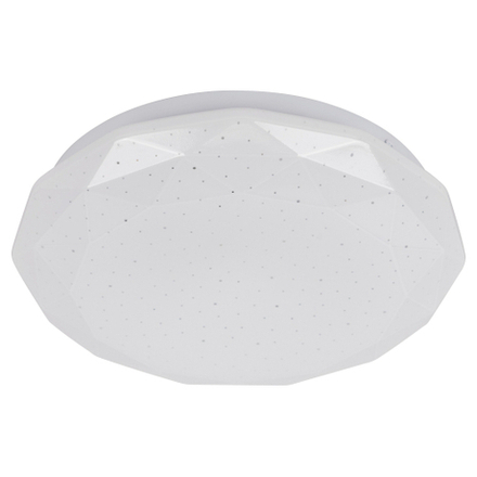 Светильник потолочный светодиодный ЭРА Классик без ДУ SPB-6 Slim Sparkle 18W-4K 4000К