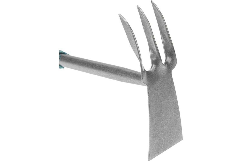 МОТЫЖКА КОМБИНИРОВАННАЯ 3 ВИТЫХ ЗУБЦА С МЕТАЛЛИЧЕСКОЙ РУЧКОЙ ЧЕТЫРЕ СЕЗОНА