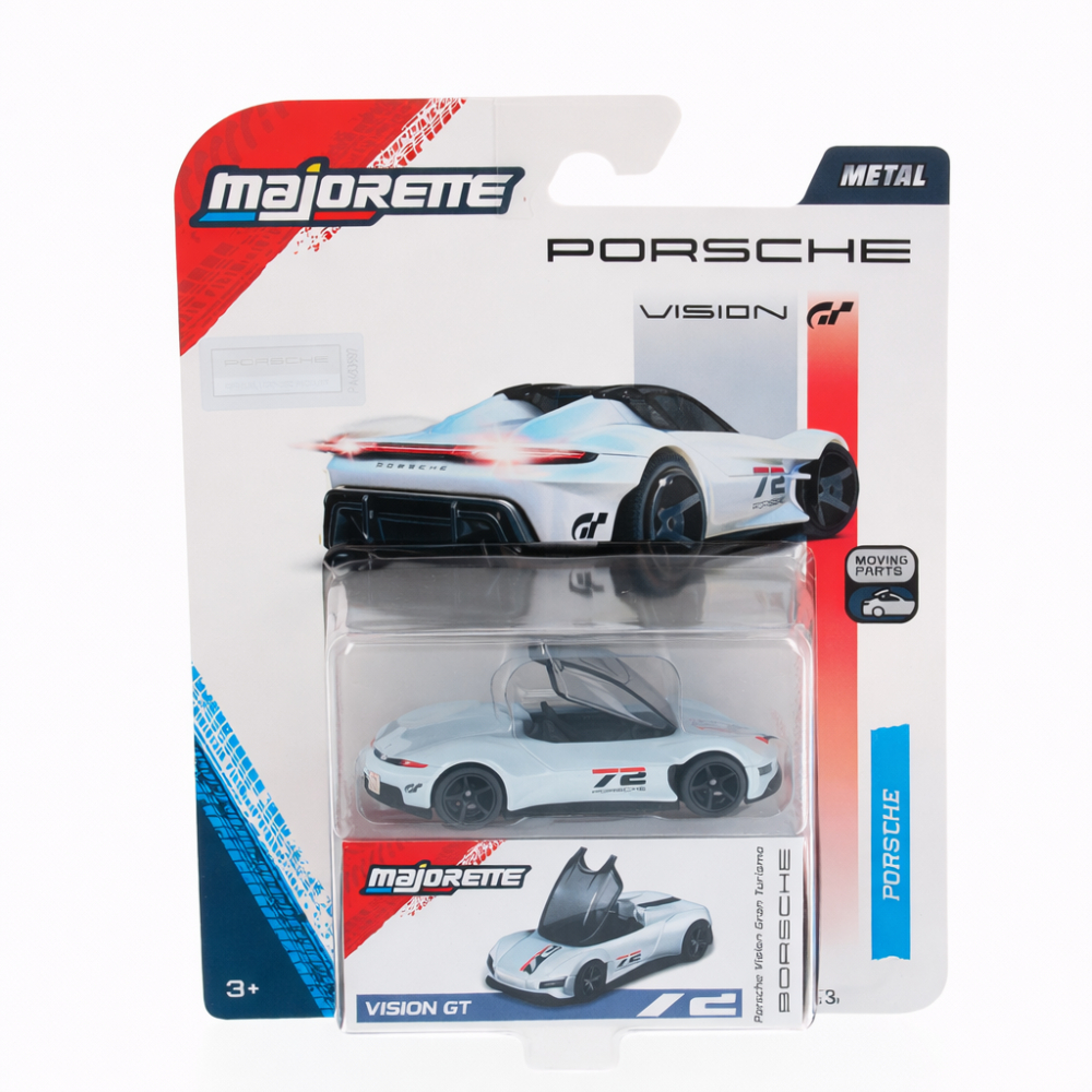 Majorette PORSCHE - Металлическая машина No.3 Porsche Vision Gran Turismo 1:64 2101001