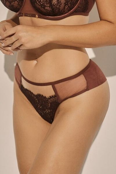 1136/2-B PRALINE Трусы бразильяно KINGA