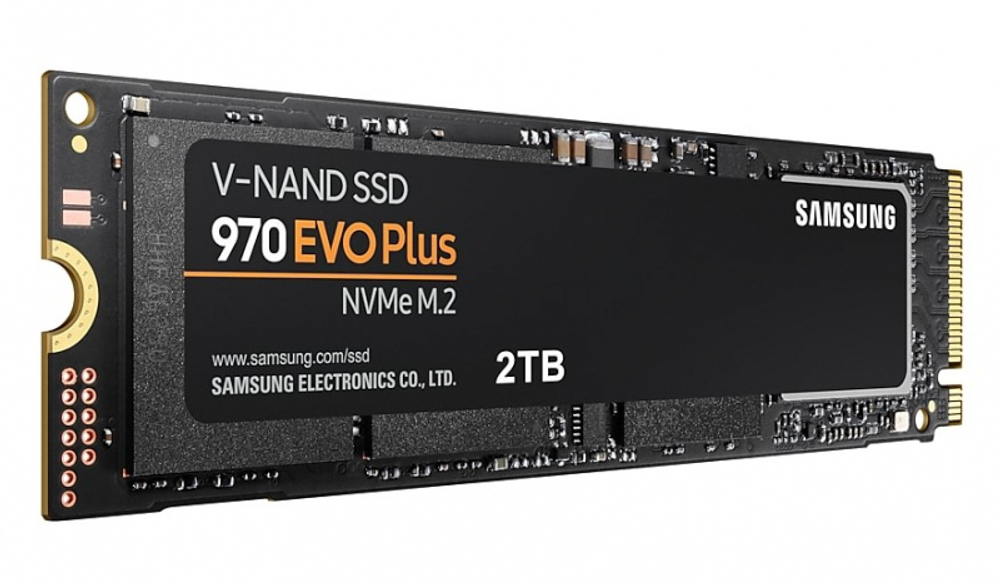 Накопитель SSD Samsung PCI-E x4 2Tb MZ-V7S2T0BW 970 EVO Plus M.2 2280