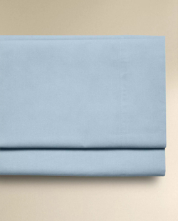 Zara Home - Простыня из хлопчатобумажной перкаль (плотность 200 нитей), синий, 240x280 см