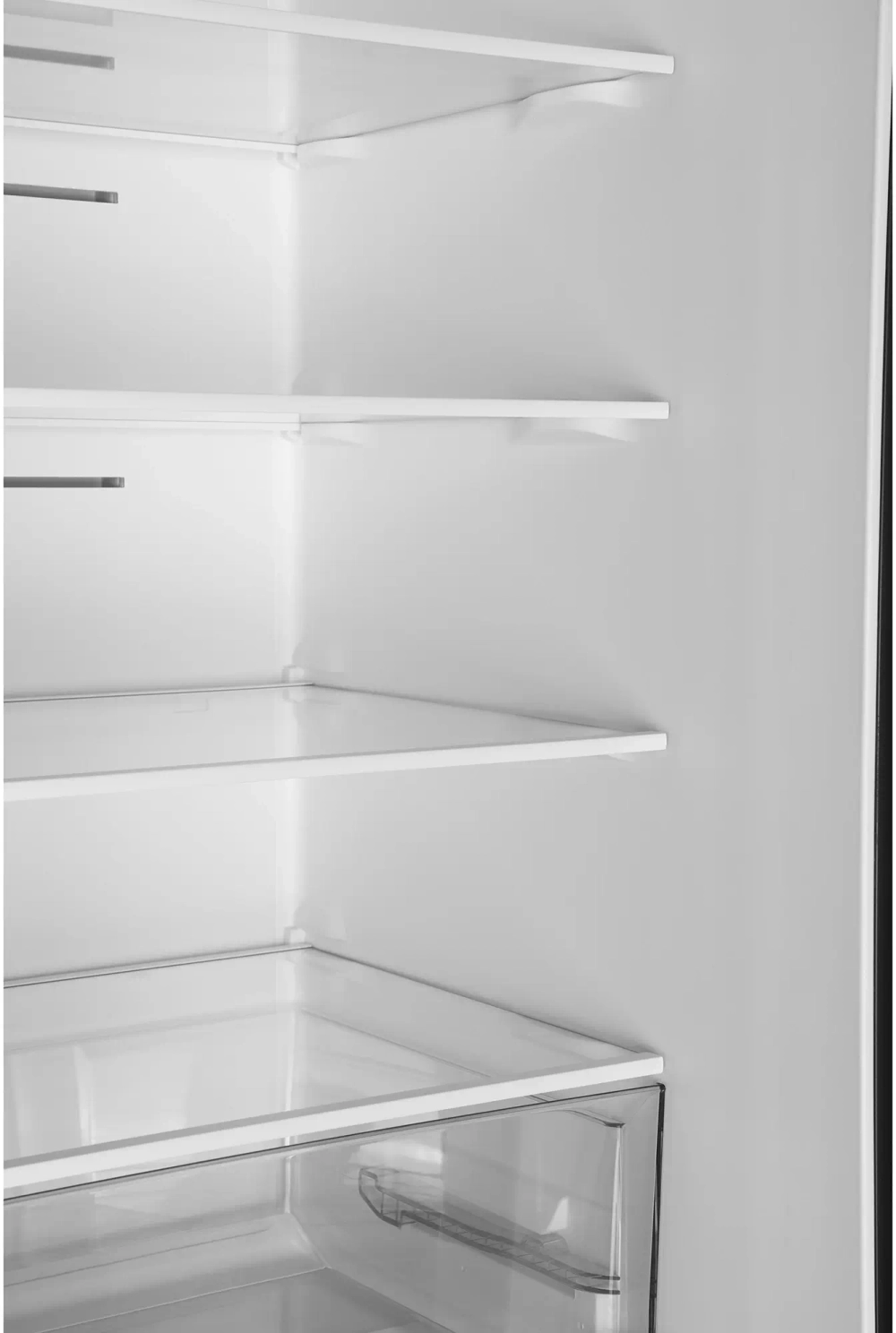 Холодильник Hyundai CC50073F (черное стекло)