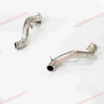 Даунпайпы с теплозащитой для McLaren 720 S Spider / Coupe 2017+ Маккларен глушитель заслонки