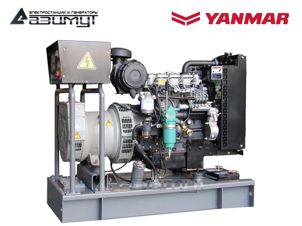 Дизельный генератор Азимут АДС-20-Т400-РЯ Yanmar