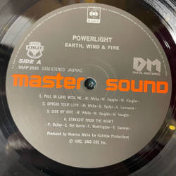 Винтажная виниловая пластинка LP Earth, Wind and Fire Powerlight (Japan 1983) (Obi) Master Sound
