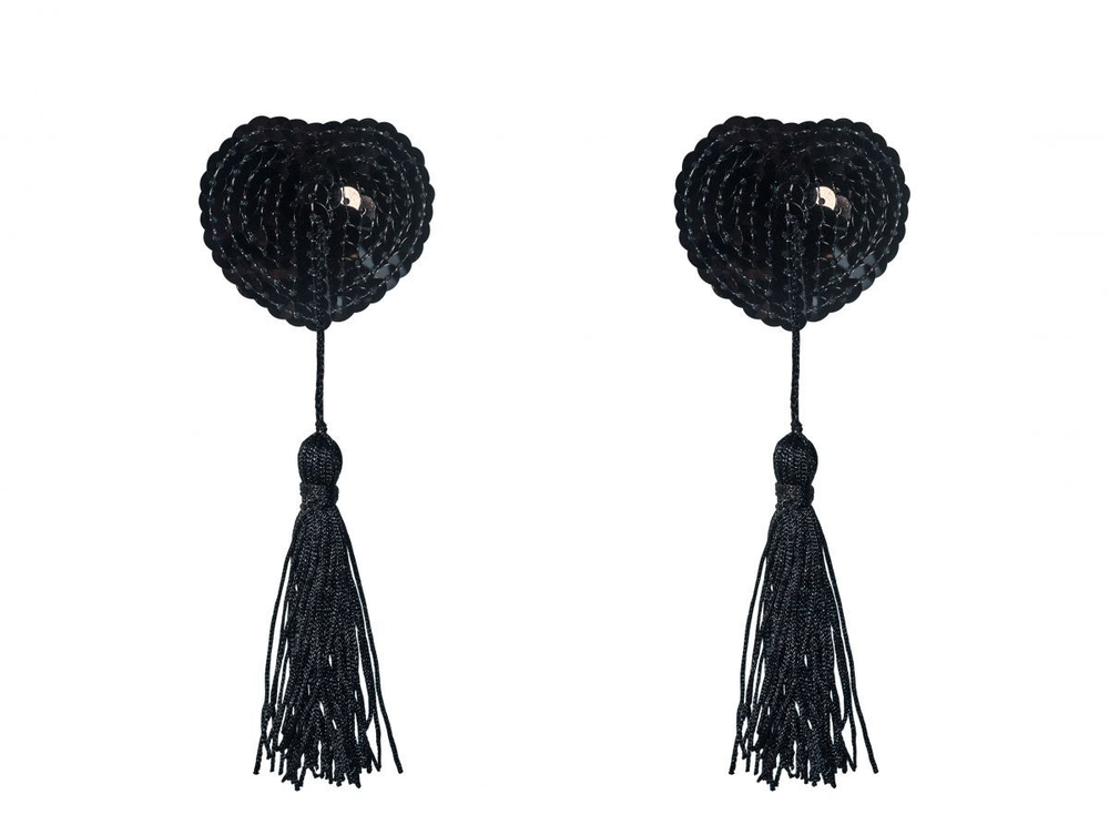 Черные пэстисы Gipsy с кисточками