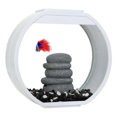 Аквариум Deco O Mini UPG, белый, 10л, 334*142*310мм