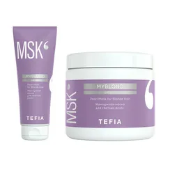 Жемчужная маска для светлых волос