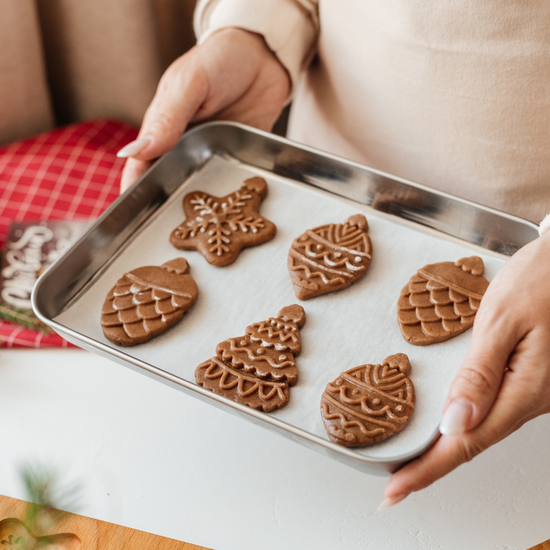 Набор подарочный Шарик, Звезда, Шишка и Колокольчик (серия Новогодние игрушки)