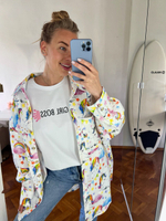 Футболка с надписью GIRL BOSS (цвет - белый)
