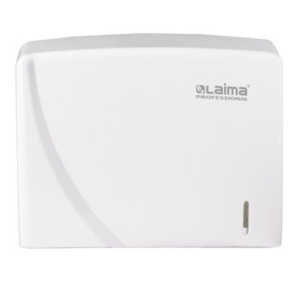 Диспенсер для полотенец LAIMA PROFESSIONAL ORIGINAL (Система H3), V-сложения, белый, ABS, 605761