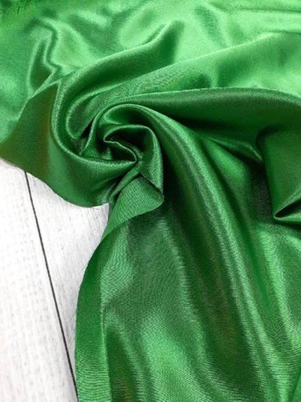 КРЕП-САТИН/243 ЗЕЛЕНЫЙ