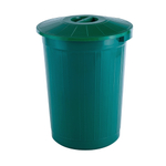 Бак 60 л с крышкой, цвет зеленый