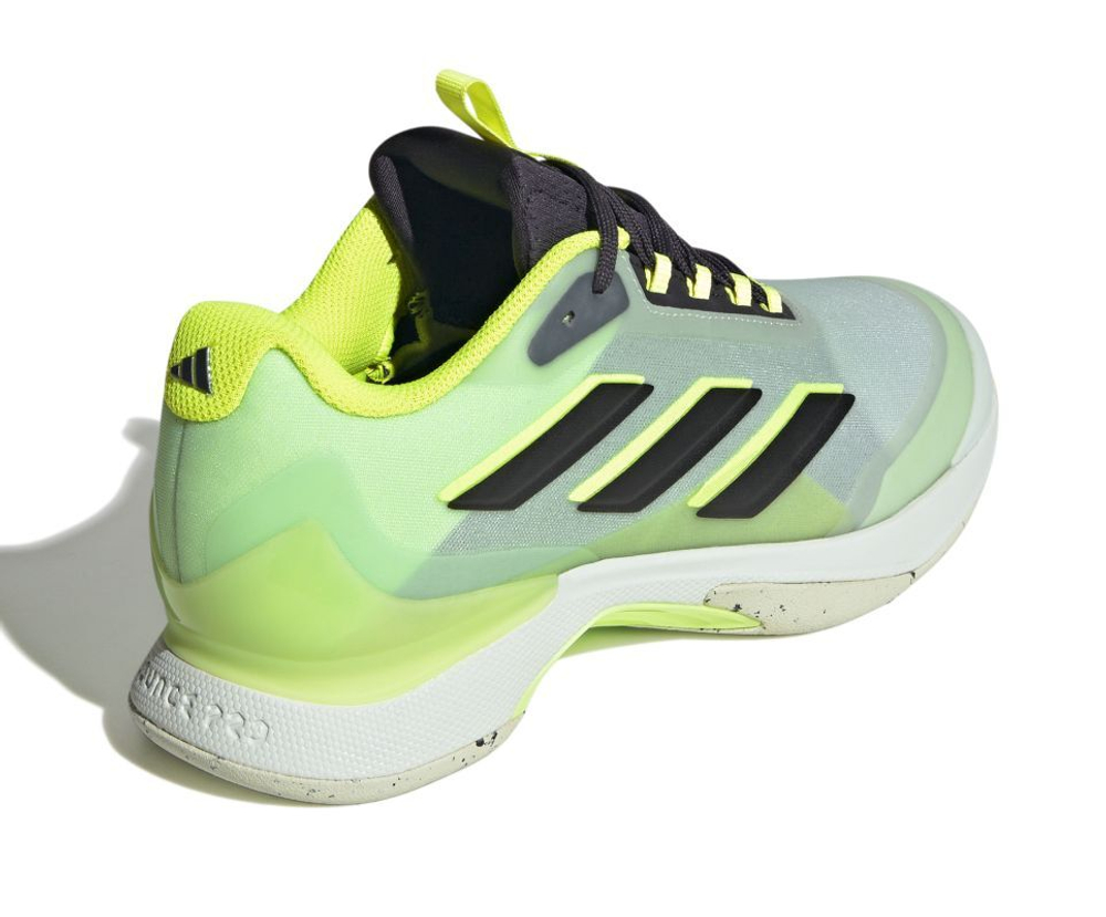 Женские теннисные кроссовки Adidas Avacourt 2 - green spark/core black/lucid lemon