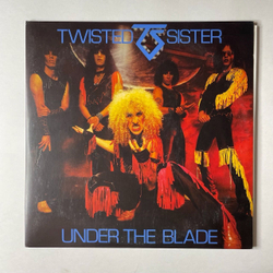 Винтажная виниловая пластинка LP Twisted Sister Under The Blade (UK 2011) (Yellow Vinyl)