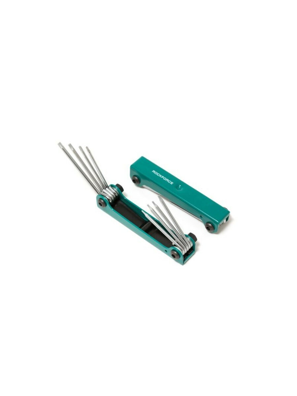 Набор ключей TORX складной 8пр.(T5H-T10H, T15H, T20H c отверстием) RockForce##Rock FORCE RF-5087TF
