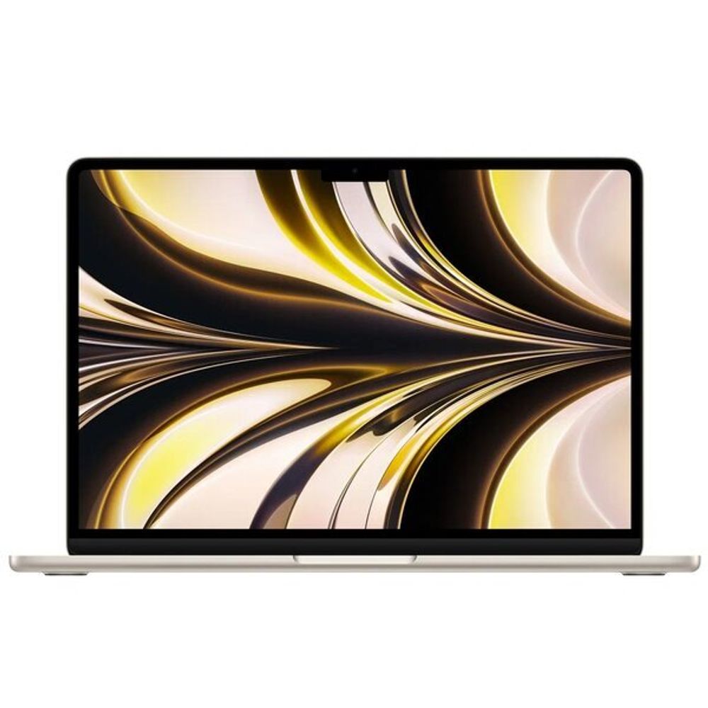 Ноутбук Apple MacBook Air A2681, 13.6&amp;quot; (2560x1664) Retina IPS/Apple M2/8ГБ/256ГБ SSD/M2 8-core GPU/MacOS/Английская клавиатура, сияющая звезда [MLY13LL/A ENG KB]