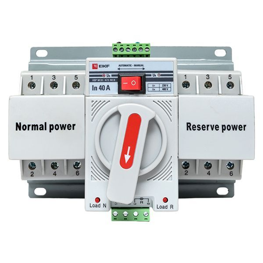 Устройство АВР МCB 40А (C) 3Р 400В EKF PROxima