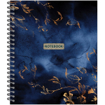 НОВИНКА! ТЕТРАДЬ ОБЩАЯ 96 ЛИСТОВ НА СПИРАЛИ “Gold Floral Pattern”