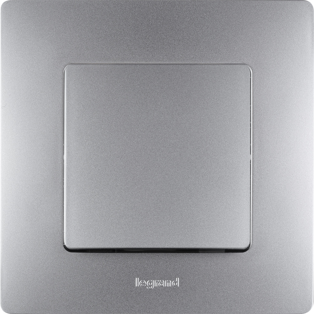 Рамка 1 пост алюминий ETIKA Legrand