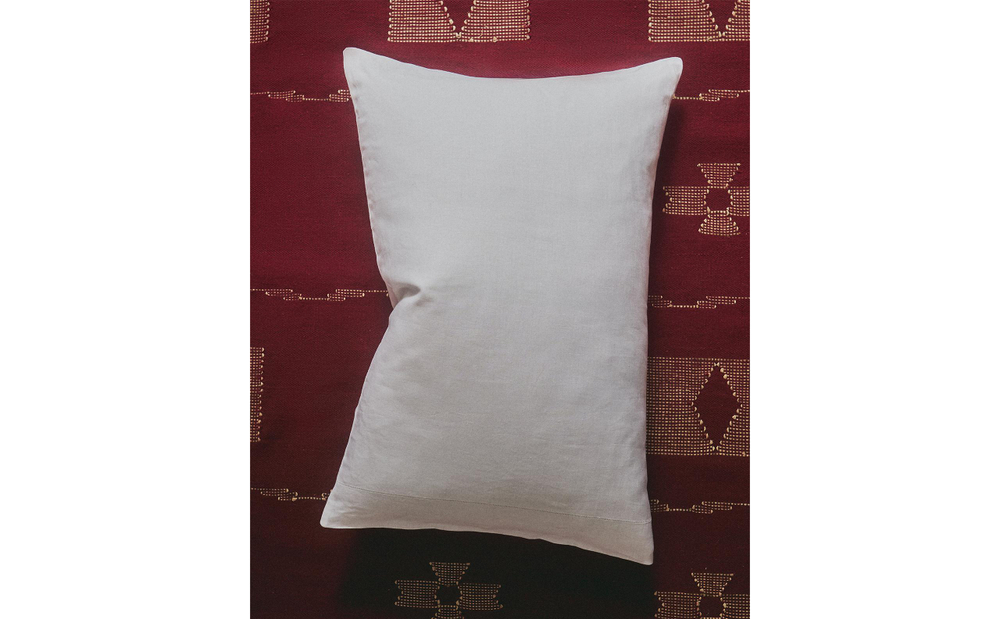 Наволочка Zara Home хлопок, лён 100%, однотонный, 6116/091
