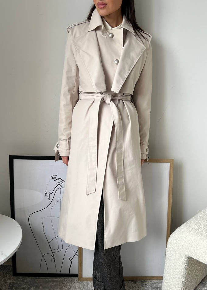 Новый тренч  с кокеткой GeraaBlack , S/M оригинал