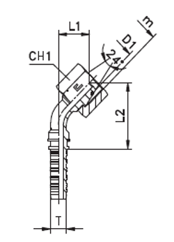 Фитинг DN 12 DKO-S (Г) 24x1.5 16 (45)