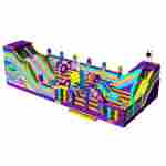 Коммерческий надувной батут «Космический калейдоскоп» 17,5*8,5*6 м