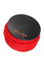 Красная веревка для шибари на катушке - 5 м. (Цвет: красный)