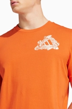 Футболка adidas Football Kicks Graphic - оранжевый