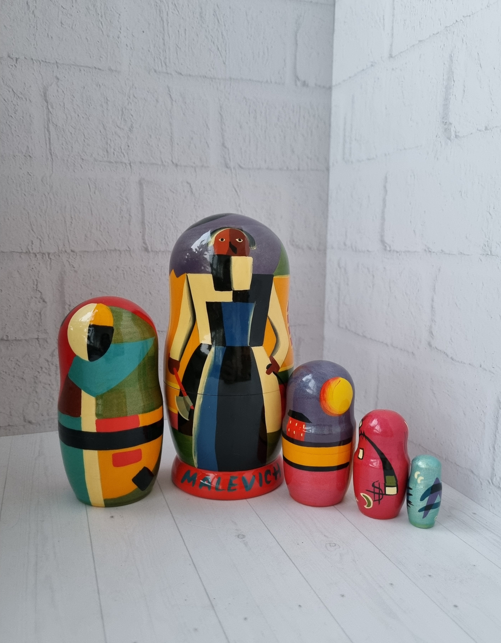 Матрёшка 5м 15см Малевич-Кандинский