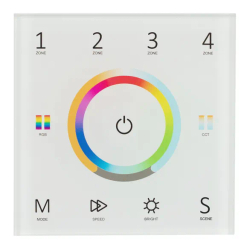 Панель Sens SMART-P67-MULTI White (230V, 4 зоны, 2.4G) (Arlight, IP20 Пластик, 5 лет) 028321