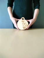 Доска разделочная из дерева сервировочная