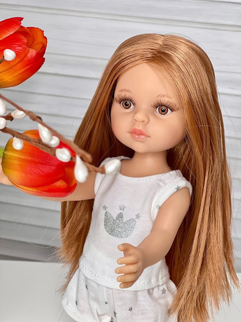 Кукла для девочки Paola Reina 32см Кристи в пижаме