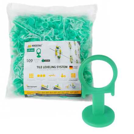 Зажим 3Д+СВП PROFI 1,5мм (500шт)