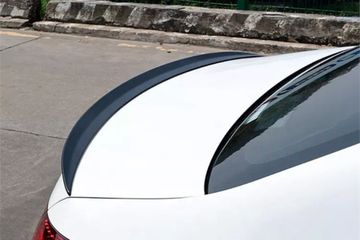 Лип спойлер V.2 глянцево - черный для Mercedes C class W206 2021+ Sedan