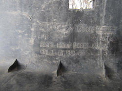 Решетка переднего бампера Kia Rio 4 (FB) 17-20 Б/У Оригинал 86561h0000