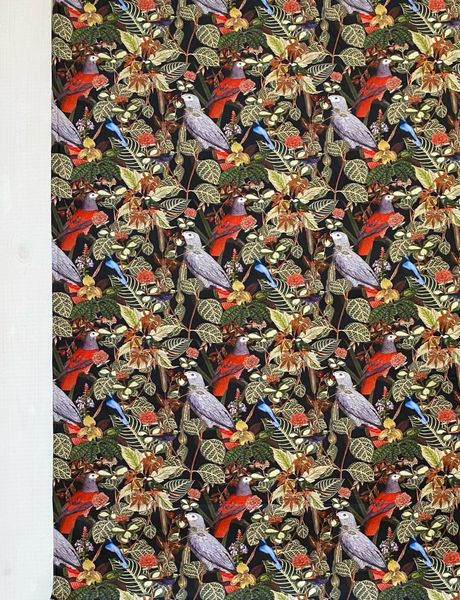 ПОПУГАИ 100% хлопок, Handmade Fabrics 8