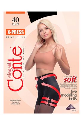 Цена на Колготки утягивающие-15227 больших размеров