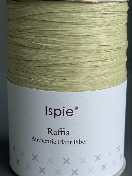 Пряжа ISPIE RAFFIA (7492106-121F/Зеленый чай)